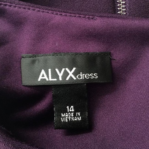 Alyx Purple Dress Plus Size 14 - Picture 5 of 6